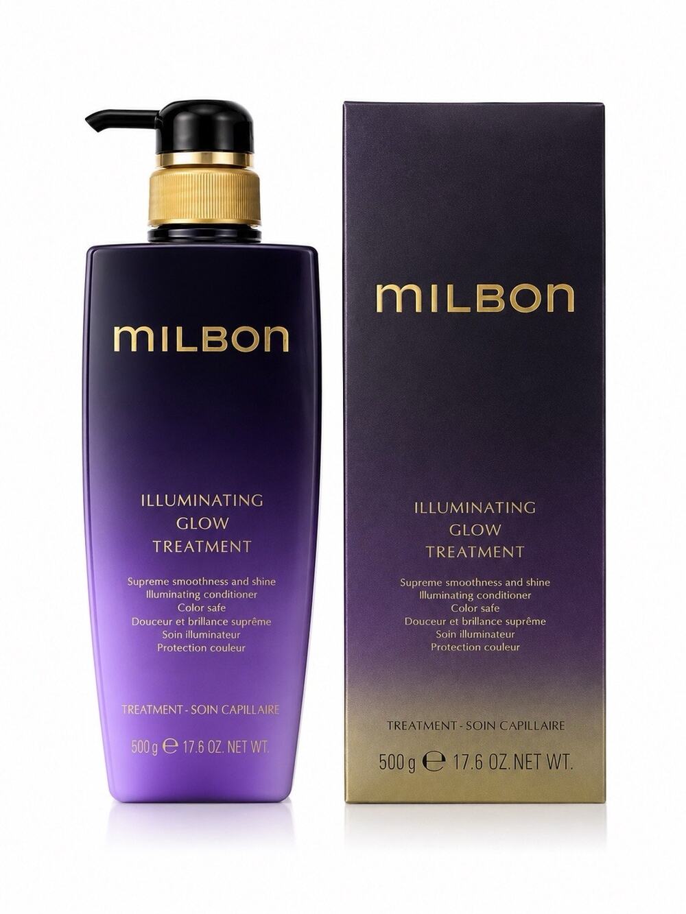 Milbon Illuminating Glow Treatment Color Safe Conditioner 17.6 oz 500g
